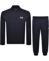 EA7 - Emporio Armani Jersey Tracksuit - Lyst