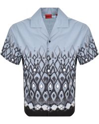 HUGO - Espino Short Sleeve Shirt - Lyst