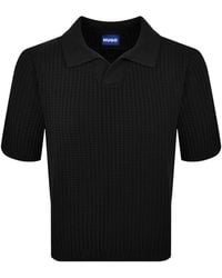 HUGO - Spero Knit Polo - Lyst