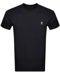 Psycho Bunny - Classic Crew Neck T Shirt - Lyst