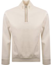 BOSS BUSINESS - Boss H Sidney 80 Quarter Zip Sweatshirt - Lyst