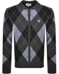 Sergio Tacchini - Macro Knit Cardigan - Lyst