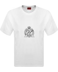 HUGO - Daminor T Shirt - Lyst