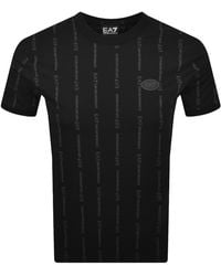 EA7 - Emporio Armani Logo T Shirt - Lyst
