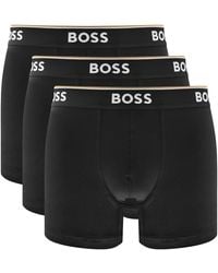 BOSS BUSINESS - Boss Underwear 3 Pack Long Boxer Briefs - Lyst