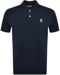 Sandbanks - Badge Logo Polo T Shirt - Lyst