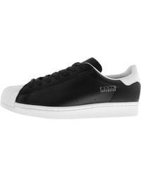 adidas superstar suede black