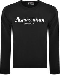 Aquascutum - London Logo Sweatshirt - Lyst