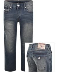 TRUE RELIGION - Geno Sn Flap Jeans - Lyst