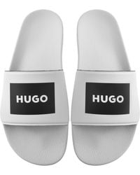 HUGO - Timein Sliders Open - Lyst