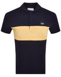Lacoste - Colour Block Polo T Shirt - Lyst