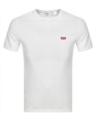 Levi's - Original Crew Neck Logo T Shirt - Lyst