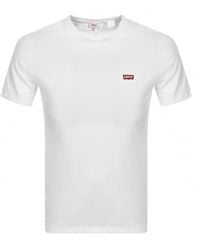 Levi's - Original Crew Neck Logo T Shirt - Lyst