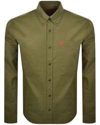 HUGO - Long Sleeved Evito Shirt - Lyst