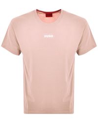 HUGO - Loungewear Linked T Shirt - Lyst