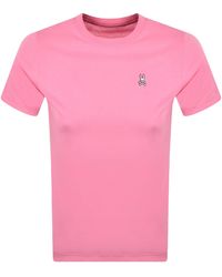 Psycho Bunny - Classic Crew Neck T Shirt - Lyst