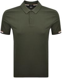 BOSS BUSINESS - Boss Parlay 147 Mercerised Polo - Lyst