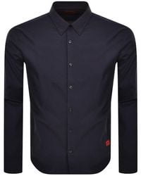 HUGO - Long Sleeved Ermo Shirt - Lyst