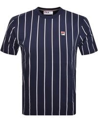 Fila - Pin Striped T Shirt - Lyst