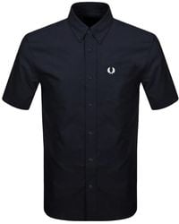 Fred Perry - Oxford Short Sleeve Shirt - Lyst