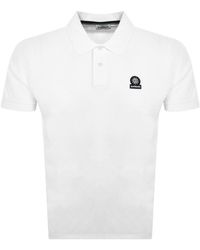 Sandbanks - Badge Logo Polo T Shirt - Lyst