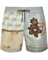 Paul Smith - Print Swim Shorts Light - Lyst