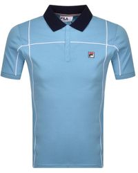 Fila Polo Shirt in Ivory (White) for 