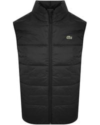 Lacoste - Full Zip Logo Gilet - Lyst