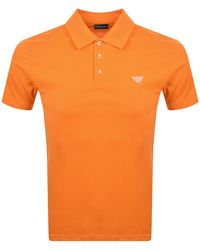 Armani - Emporio Short Sleeved Polo T Shirt - Lyst