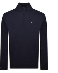 Tommy Hilfiger - Quarter Zip Sweatshirt - Lyst