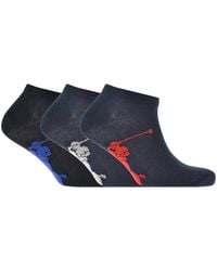 Ralph Lauren - 3 Pack Trainer Socks - Lyst