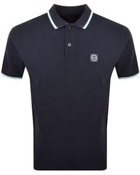 Marshall Artist - Tipped Polo T Shirt - Lyst