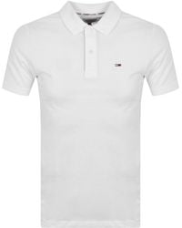 Tommy Hilfiger - Slim Fit Placket Polo T Shirt - Lyst