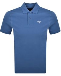 Barbour - Original Sports Polo T Shirt Federal - Lyst