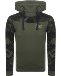 ea7 khaki hoodie