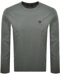 Belstaff - Long Sleeve T Shirt Atlantic - Lyst