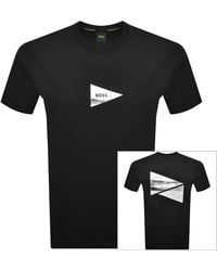 BOSS - Boss Network Photo T Shirt - Lyst
