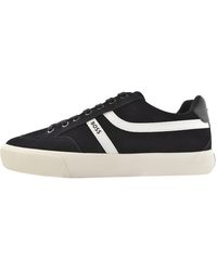 BOSS BUSINESS - Boss Aiden Tennis Trainers Dark - Lyst
