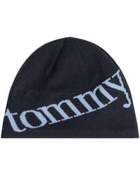 Tommy Hilfiger - Script Skull Beanie Hat - Lyst