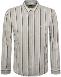 BOSS - Boss Ricoplus M Linen Shirt - Lyst