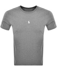 Ralph Lauren - Crew Neck Logo T Shirt - Lyst