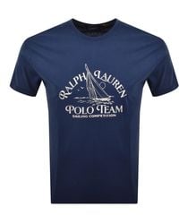 Ralph Lauren - Sailing T Shirt - Lyst