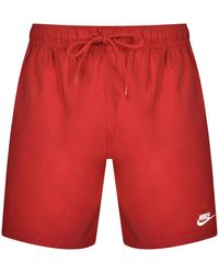 Nike - Club Flow Swim Shorts - Lyst