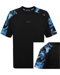 Versace Jeans Couture - Couture Contrast Print T Shirt - Lyst