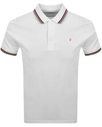 Farah - Farah Elton Polo T Shirt - Lyst