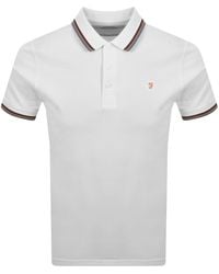 Farah - Farah Elton Polo T Shirt - Lyst