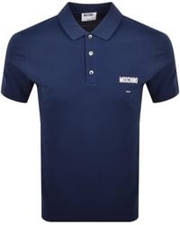 Moschino - Short Sleeved Polo T Shirt - Lyst