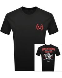 TRUE RELIGION - Multi Overlap T Shirt - Lyst