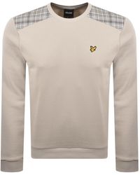 Lyle & Scott - Panelled Sweatshirt - Lyst