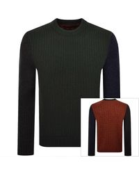 Barbour - X Paul Smith Cable Knit Jumper - Lyst